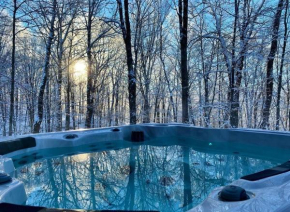 Nature retreat with HOT TUB and lake access & watercraft